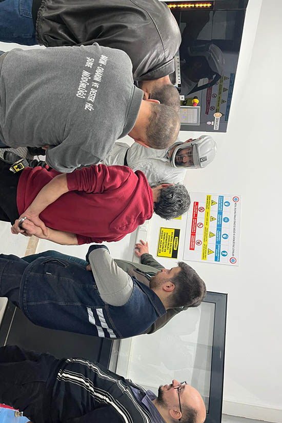 İleri Alaşımlar Üretim Merkezinde Metal Eklemeli İmalat ve İSG Eğitimi Düzenlendi